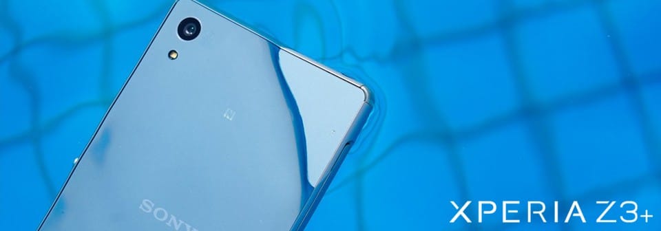 Xperia Z3+ swimming pool banner