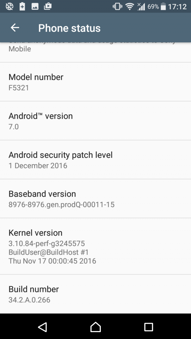xperia-x-compact-nougat-about-phone