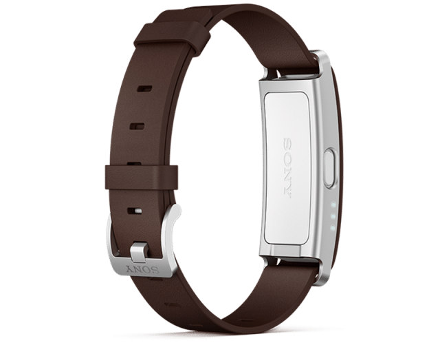 SmartBand SWR10 with Brown Leather strap